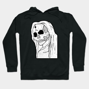 Dark angel skull Hoodie